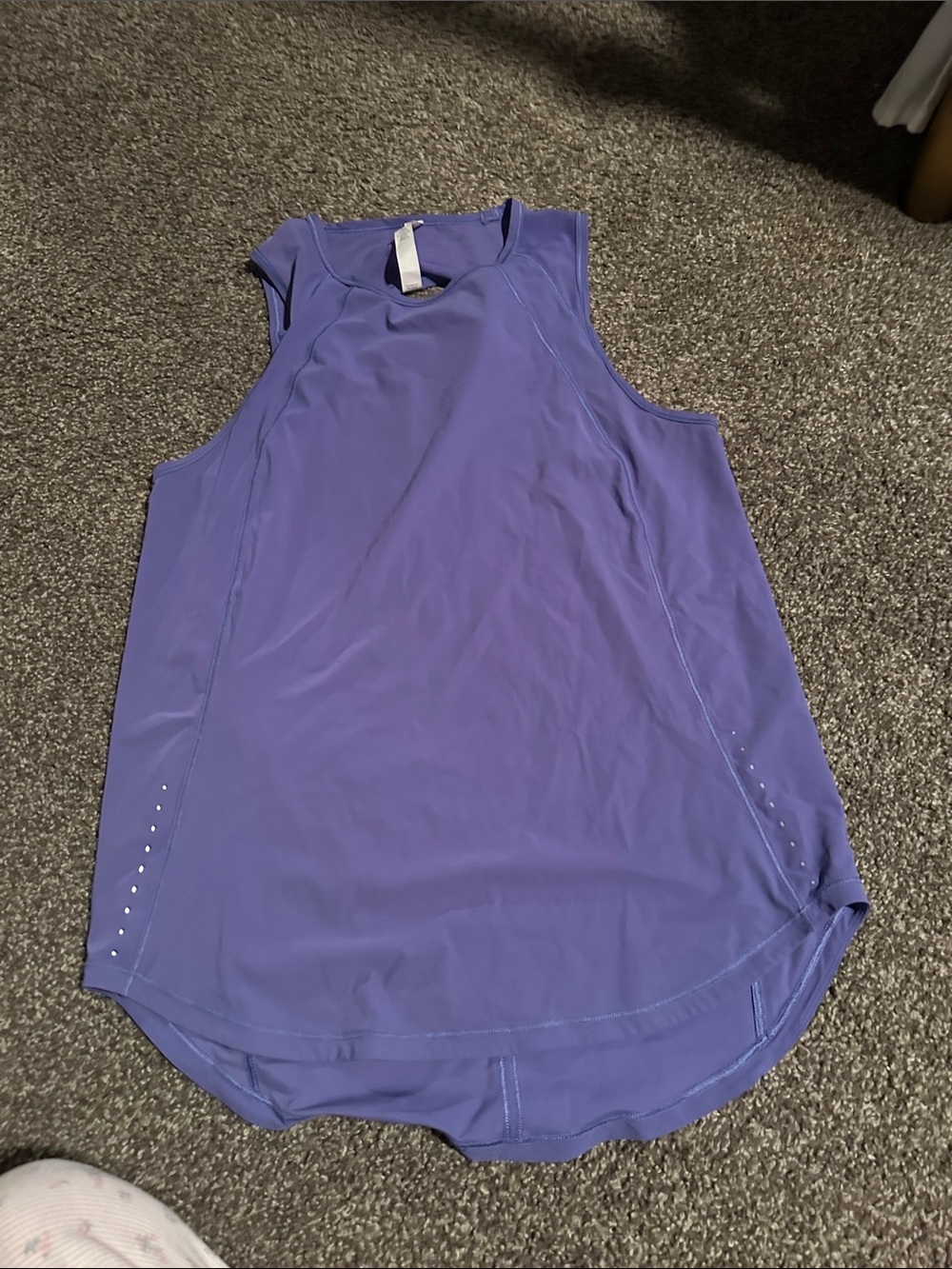 lululemon athletica Purple Performance Sleeveless Tank